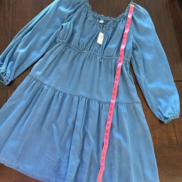 NWT Old Navy Chambray Dress - Picture 6 of 7